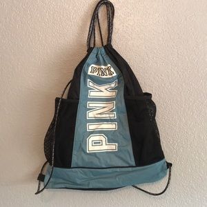 PINK drawstring backpack